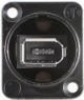 NA13946WB - Neutrik Firewire 400 - 6 Pin Bulkhead D Series Mount - Front