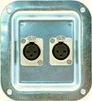 RDP4ZX2-NA3FDM XLR Recessed Dish Plate