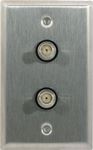 1 Port Single Gang 12G-SDI BNC Face Plate