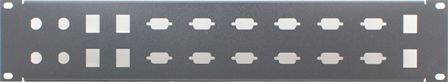 2 RU 22 Port Patch Panel